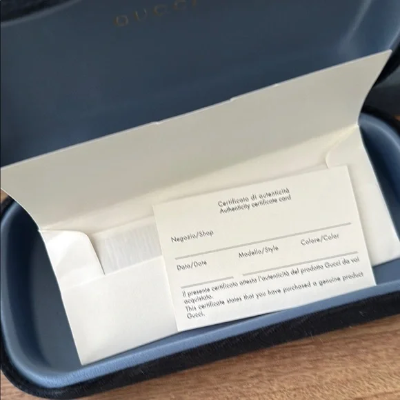 Gucci 57mm square sunglasses NEVER WORN - Picture 4 of 4